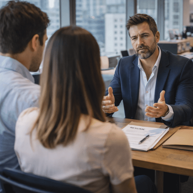 business-owner-conducting-a-professional-job-interview-and-focusing-on-hiring-the-right-candidate-over-personal-relationships-for-kings-network-trusted