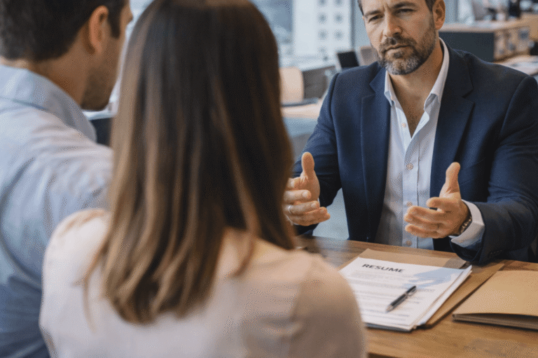 business-owner-conducting-a-professional-job-interview-and-focusing-on-hiring-the-right-candidate-over-personal-relationships-for-kings-network-trusted